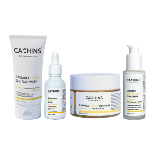 Brightening Power Duo + Vitamin C & E Essentials Kit | Vitamin C + E Skincare Routine for Bright & Healthy Skin | Best Combo for Daily Glow & Dark Spot Reduction